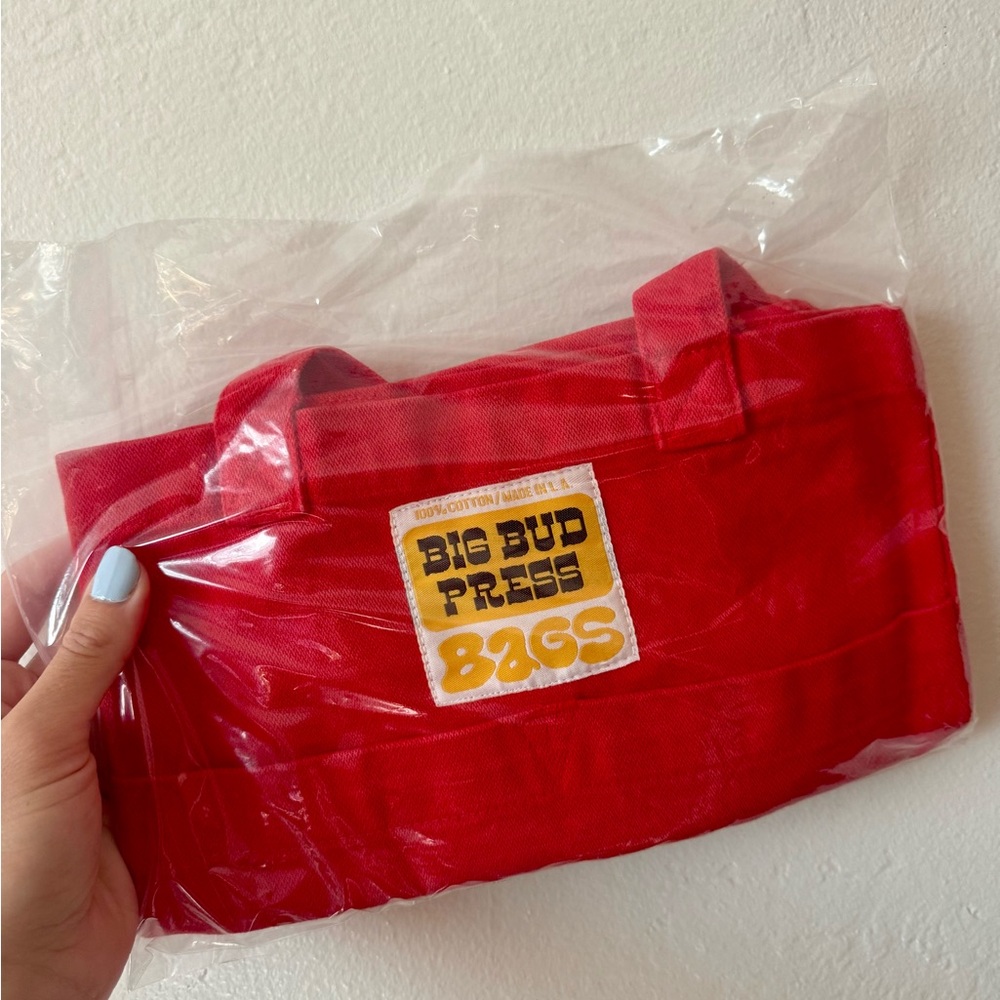 Big Bud Press Red Mini Tote